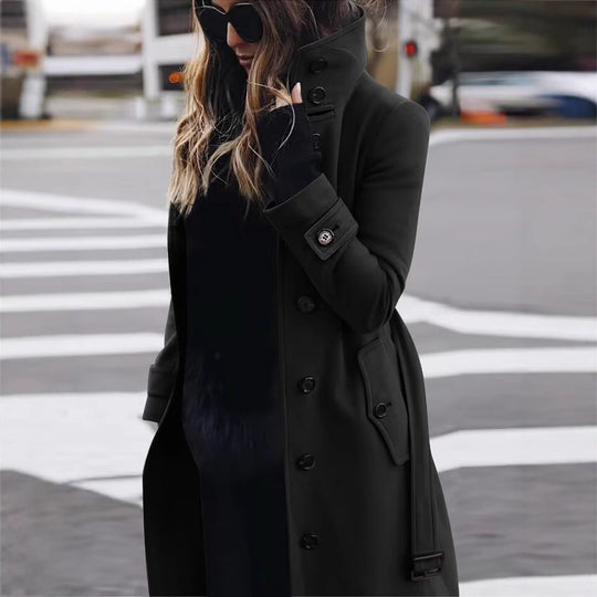 Damen Modische Taillierte Übergangsjacke R&B