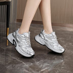 Damen Laufschuhe mit atmungsaktivem Obermaterial und stoßdämpfender Sohle R&B