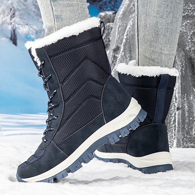 Damen Multifunktionale Winterstiefel mit isolierendem Innenfutter und rutschfester Sohle R&B