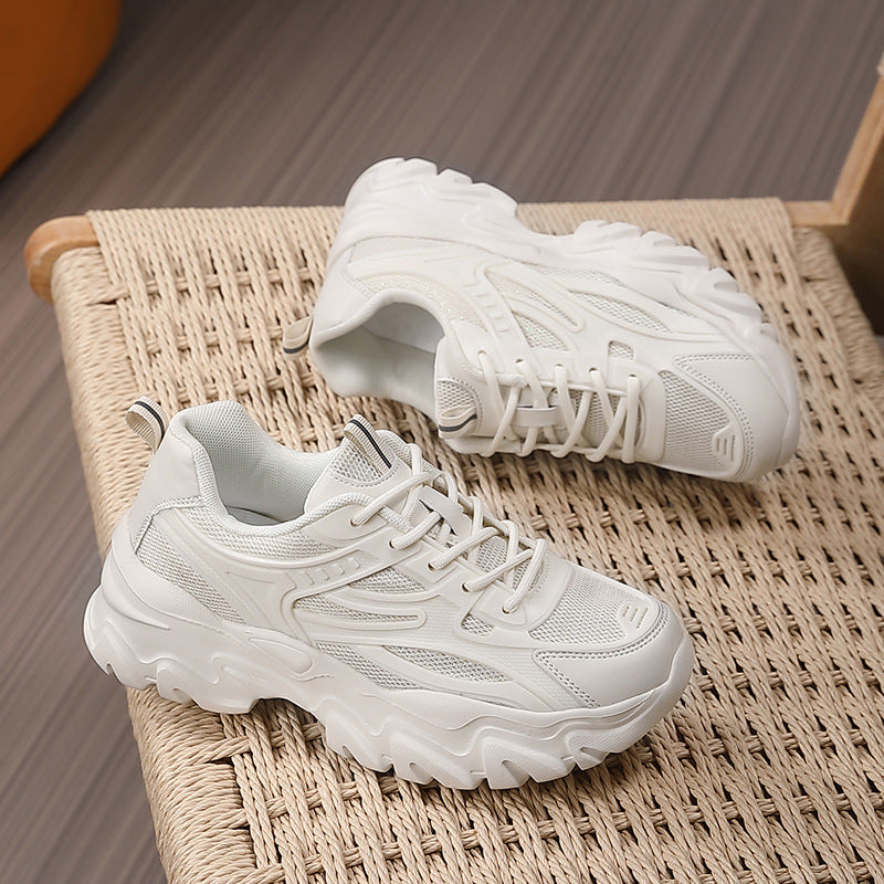 Damen Sportliche Sneakers mit atmungsaktiven und stoßdämpfenden Eigenschaften