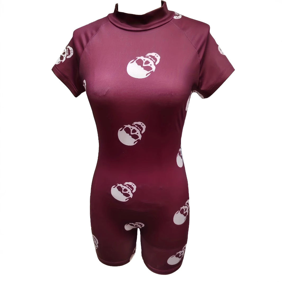 Damen Kurzarm Bodycon Kleid R&B