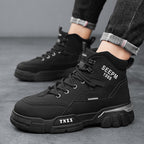 Herren modische High-Top Sneakers mit verstärkter Profilsohle und atmungsaktiver Innenausstattung R&B
