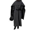 Damen eleganter Umhangmantel mit doppelt gefüttertem Design R&B