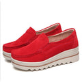 Damen Komfortable Slip-On Sneakers mit dämpfender Sohle