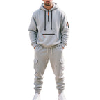 Herren Trainingsanzug mit modernem Schnitt und praktischen Taschen R&B