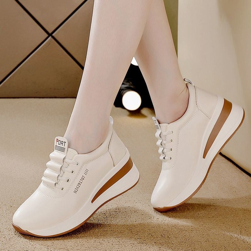 Damen bequeme Lifestyle Sneakers mit atmungsaktiver Obermaterialstruktur und flexiblem Komfortfußbett R&B