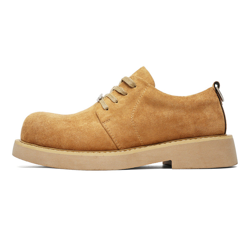 Damen Modische Schnürschuhe aus weichem Wildleder mit stabiler Sohle R&B