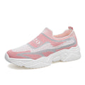Damen Stretch-Sneaker mit atmungsaktivem Strickdesign und weichem Innenfutter