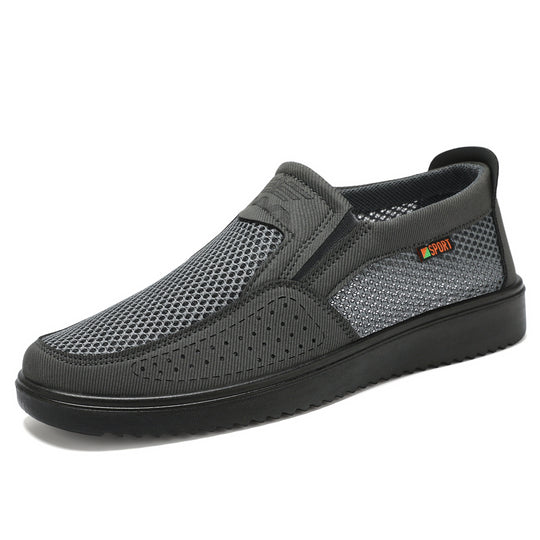 Damen Sportliche Mesh Slip-On Sneakers mit rutschfester Sohle R&B