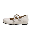 Damen Ballerinas mit modischem Riemchen-Design und hochwertiger Lederverarbeitung R&B