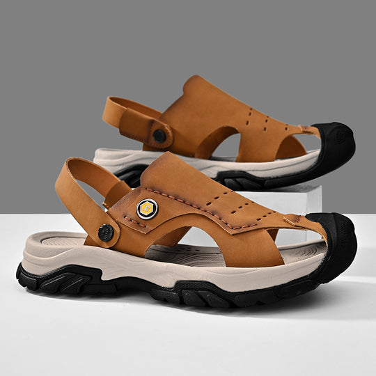 Herren Sportliche Freizeitsandalen mit rutschfester Sohle R&B