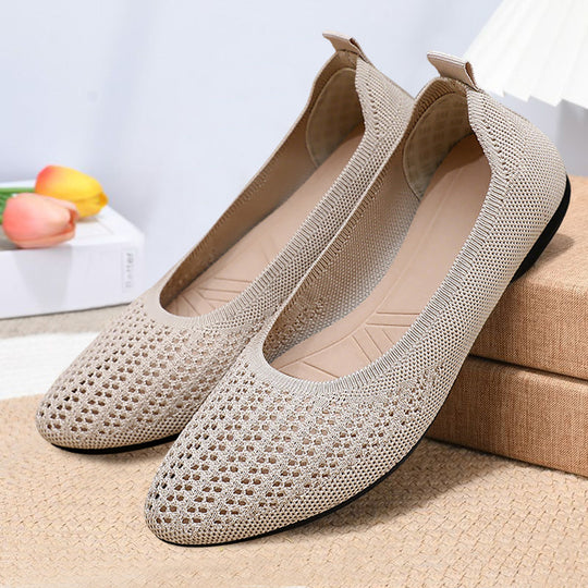 Damen Atmungsaktive und bequeme Ballerinas R&B