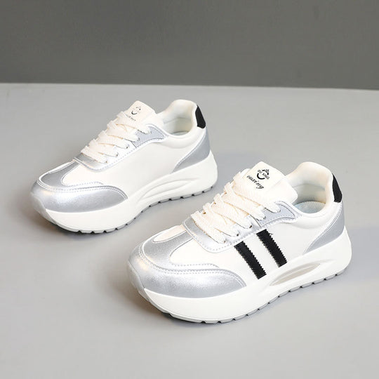 Damen Sportliche Chunky Sneakers mit gepolsterter Dämpfung und atmungsaktiver Konstruktion R&B
