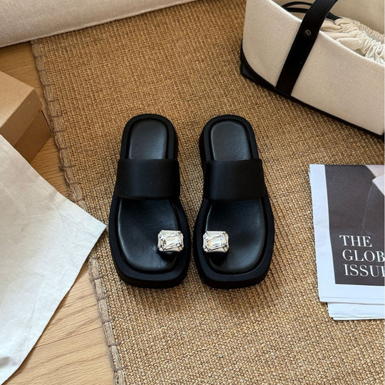Damen Komfortable Sandalen mit eleganter Schnalle und rutschfester Sohle R&B