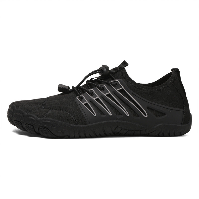 Damen flexible Aquaschuhe mit rutschfester Sohle und atmungsaktivem Obermaterial