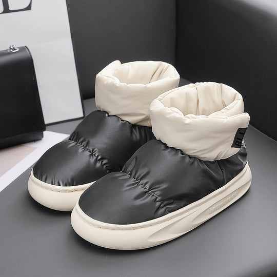 Damen warme Isolier-Schuhe mit hochwertiger Polsterung und rutschfester Sohle R&B
