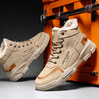 Damen warme Winterstiefel mit weichem Innenfutter und rutschfester Sohle R&B