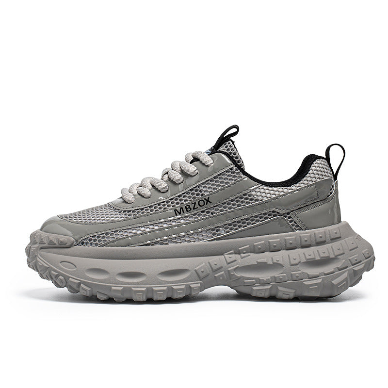 Damen Sportliche Chunky Sneakers mit atmungsaktiver Mesh-Oberfläche und flexibler Laufsohle R&B