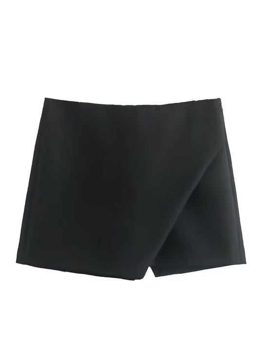 Damen modische Wickel-Shorts aus hochwertigem, elastischem Material R&B