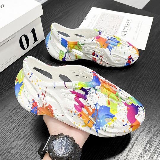 Damen Atmungsaktive Freizeitschuhe mit farbenfrohem Design und rutschfester Sohle R&B