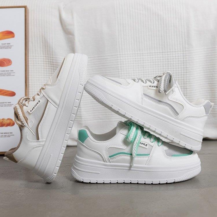 Damen Sportliche Sneakers mit luftiger Mesh-Oberfläche und dämpfender Sohle