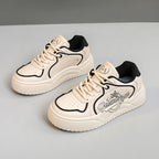 Damen trendige Sneaker mit sportlichem Design und hochdämpfender Laufsohle R&B