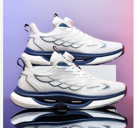 Damen Sportliche Laufschuhe mit atmungsaktiver Mesh-Oberfläche und dynamischer Dämpfungstechnologie R&B