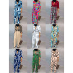 Damen Denim Jumpsuit mit modischem Patchwork-Design und praktischen Taschen R&B