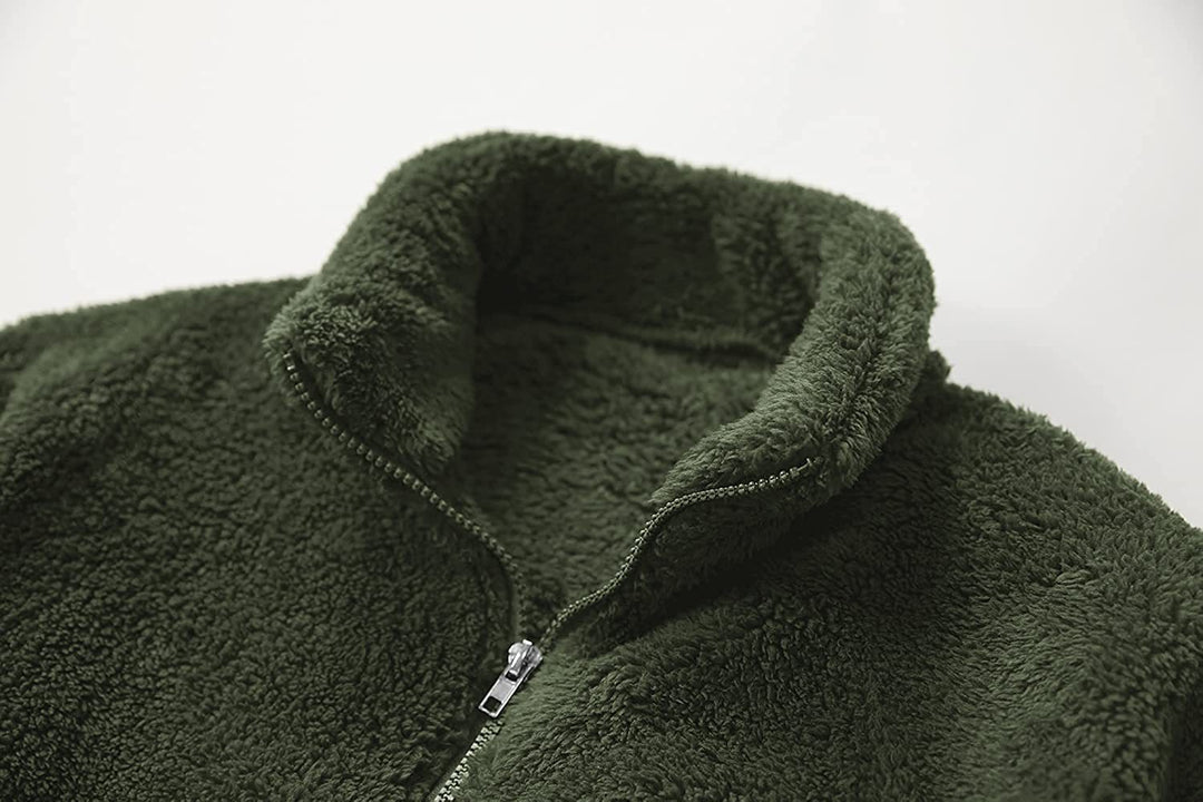 Herren Fleecejacke mit weichem Innenfutter und praktischen Taschen R&B