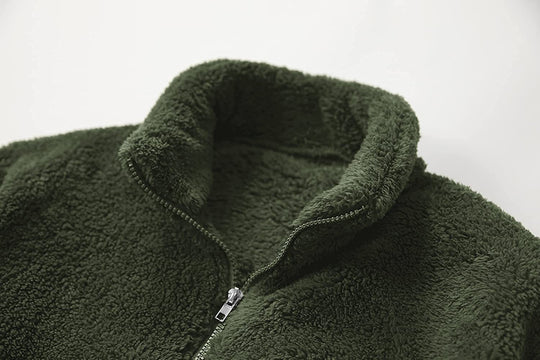 Herren Fleecejacke mit weichem Innenfutter und praktischen Taschen R&B