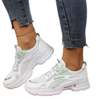 Damen Sportliche Sneakers mit atmungsaktivem Mesh-Obermaterial und komfortabler Dämpfung R&B