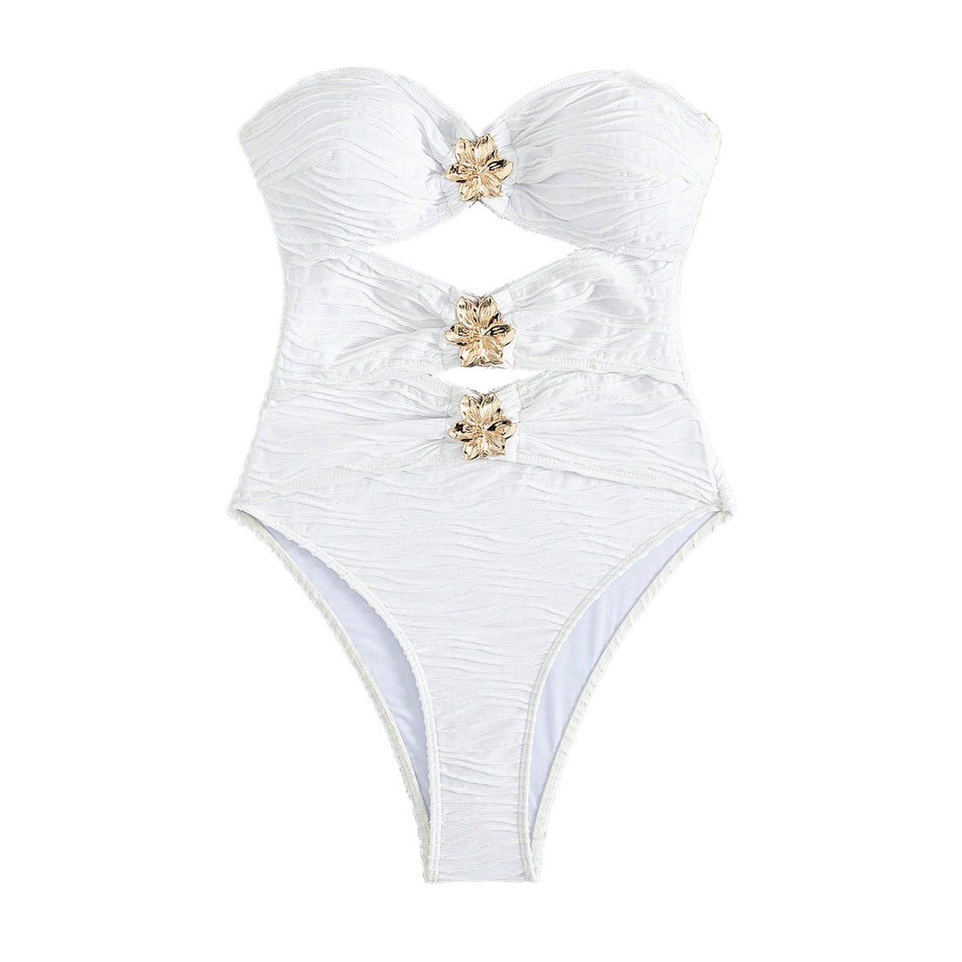 Damen Cut-Out Badeanzug mit raffiniertem Design R&B