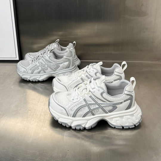 Damen Sportliche Lauf-Sneaker mit atmungsaktiver Mesh-Oberfläche und dämpfendem Fußbett R&B