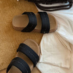 Damen Komfortable Clogs mit verstellbaren Riemen und ergonomischem Fußbett