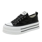 Damen Glitzernde Plateau Sneakers mit komfortablem Design R&B