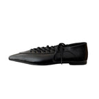 Damen Elegante Schnürschuhe mit schmalem Schnitt und hochwertiger Leder-Oberfläche R&B