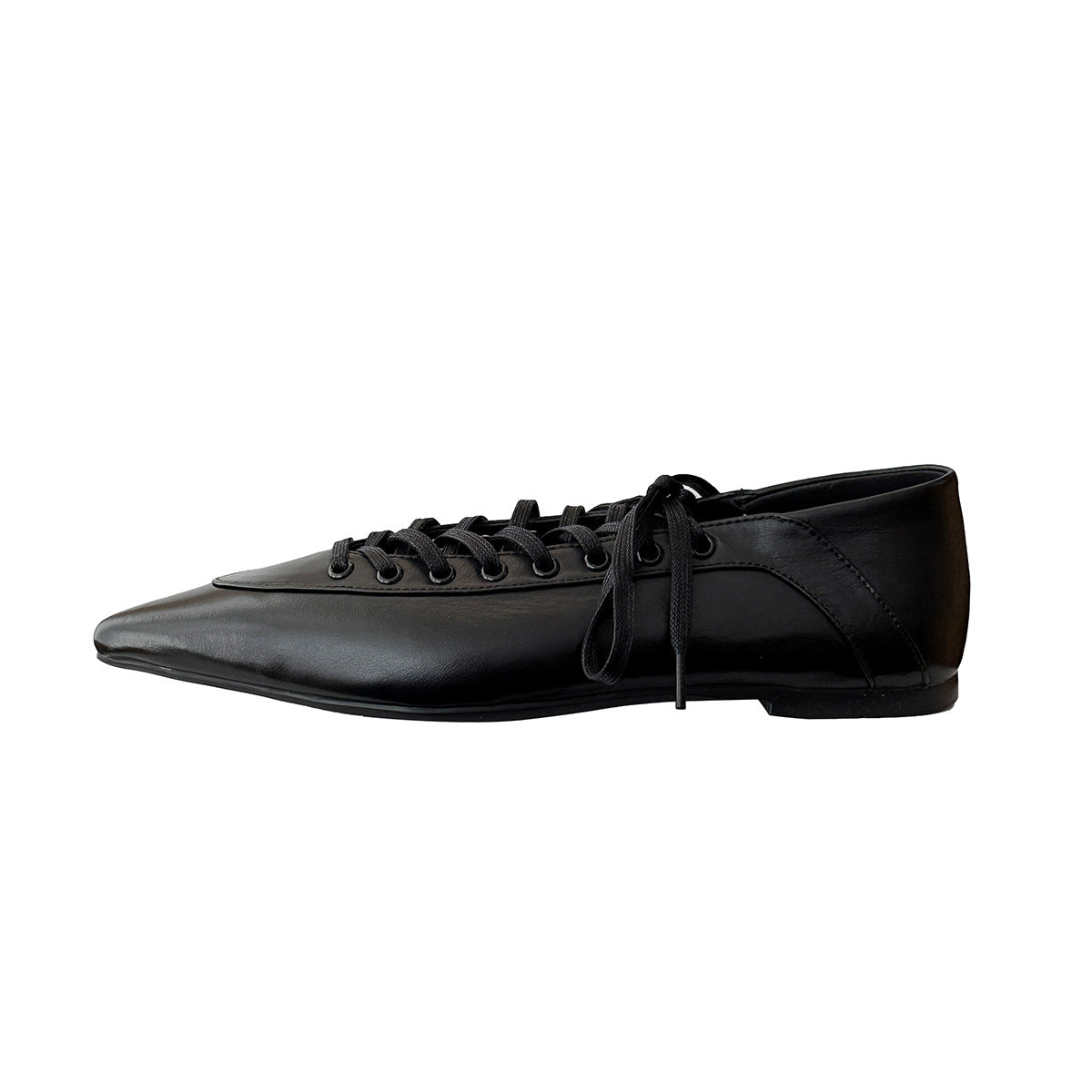 Damen Elegante Schnürschuhe mit schmalem Schnitt und hochwertiger Leder-Oberfläche R&B