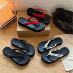 Damen Komfortable Zehentrenner-Sandalen mit ergonomischem Fußbett und rutschfester Sohle