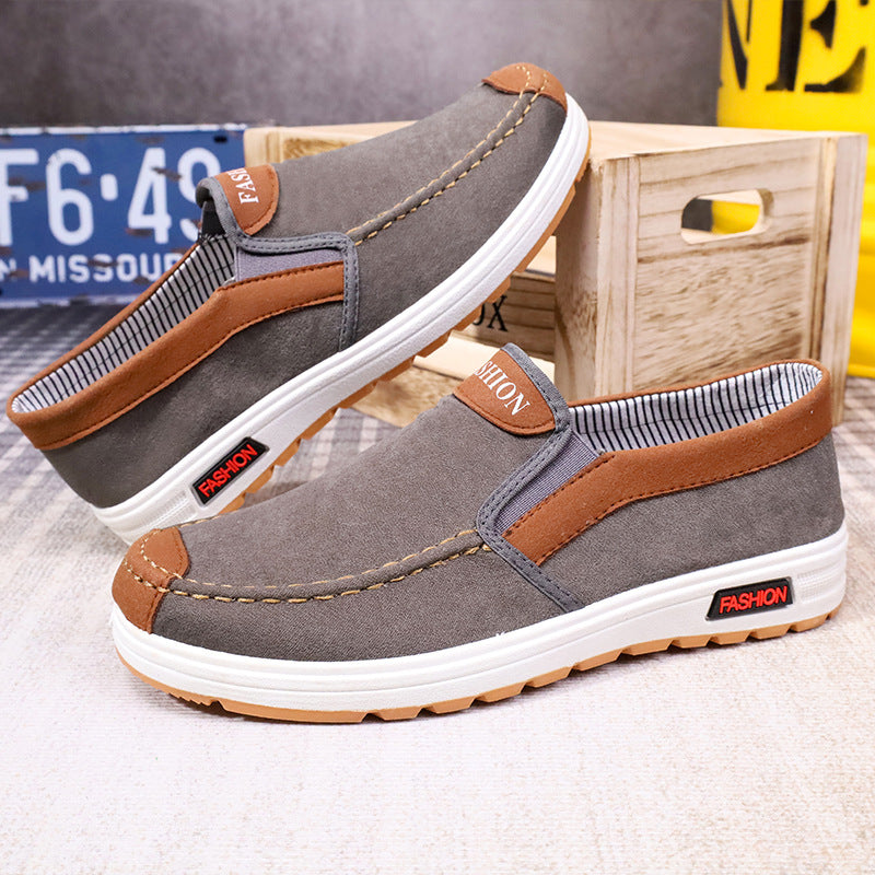 Damen modische Slipper mit rutschfester Sohle und elastischem Einsatz R&B