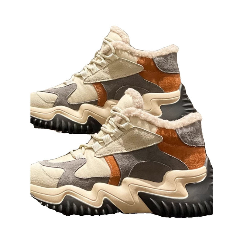 Damen Sportliche Winter Sneaker mit kuscheligem Innenfutter und stabiler Laufsohle R&B