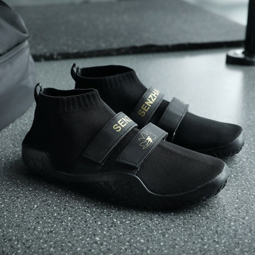 Damen Sportliche Aquaschuhe mit elastischem Klettverschluss und rutschfester Sohle R&B