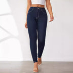 Damen High-Waist Skinny Jeans mit figurbetontem Schnitt R&B
