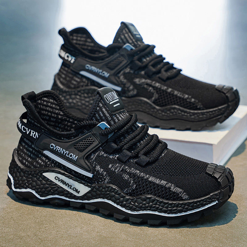 Damen Komfortable Sneakers mit atmungsaktiver Oberflächenstruktur und stoßdämpfender Sohle R&B