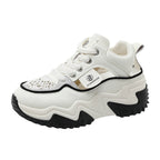 Damen Modische Chunky Sneakers mit luftdurchlässigem Obermaterial R&B