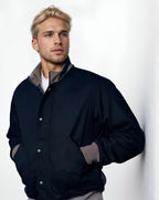 Herren lässige Freizeitjacke mit funktionalen Taschen und modernem Kragen R&B