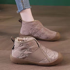 Damen modische Stiefeletten mit isolierendem Innenfutter und rutschfester Sohle R&B