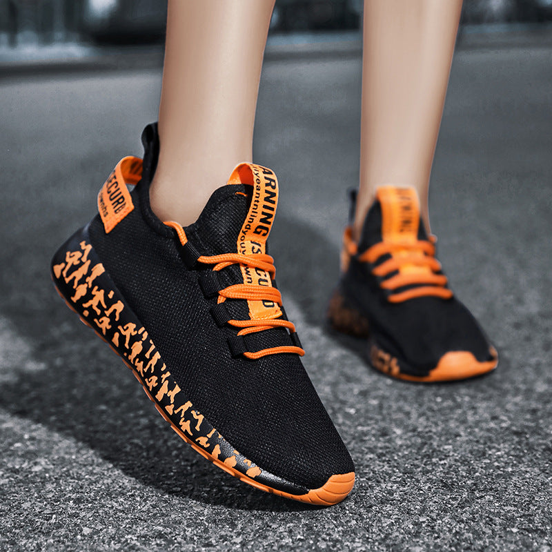 Damen Sportliche Leichtgewicht Sneakers mit rutschfester Laufsohle und atmungsaktivem Design