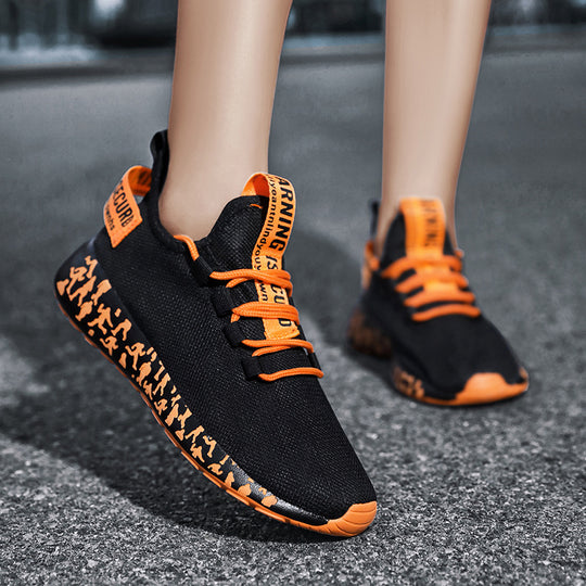 Damen Sportliche Leichtgewicht Sneakers mit rutschfester Laufsohle und atmungsaktivem Design R&B