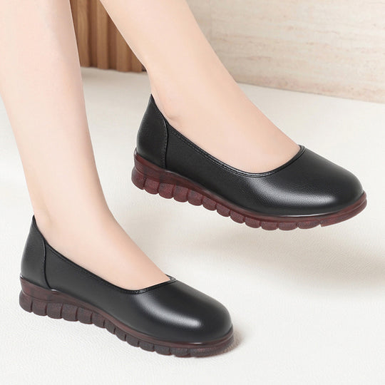Damen Komfortable Slip-On Ballerinas mit rutschfester Sohle und ergonomischem Fußbett R&B