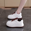Damen modische Sneakers mit dicker Dämpfung und atmungsaktiver Oberseite R&B